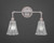 Toltec Lighting - 182-AS-729 - One Light Bath Bar - Vintage - Aged Silver
