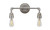 Toltec Lighting - 182-AS-LED18C - LED Bath Bar - Vintage - Aged Silver