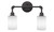Toltec Lighting - 182-DG-310 - Two Light Bath Bar - Vintage - Dark Granite