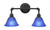 Toltec Lighting - 182-DG-4155 - Two Light Bath Bar - Vintage - Dark Granite