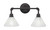 Toltec Lighting - 182-DG-7145 - Two Light Bath Bar - Vintage - Dark Granite
