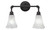 Toltec Lighting - 182-DG-729 - Two Light Bath Bar - Vintage - Dark Granite