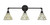 Toltec Lighting - 183-DG-9115 - Three Light Bath Bar - Vintage - Dark Granite