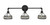 Toltec Lighting - 183-DG-9485 - Three Light Bath Bar - Vintage - Dark Granite