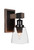 Toltec Lighting - 1841-MBDW-461 - One Light Wall Sconce - Tacoma - Matte Black & Painted Distressed Wood-look