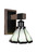 Toltec Lighting - 1841-MBDW-9125 - One Light Wall Sconce - Tacoma - Matte Black & Painted Distressed Wood-look