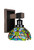 Toltec Lighting - 1841-MBDW-9905 - One Light Wall Sconce - Tacoma - Matte Black & Painted Distressed Wood-look