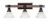 Toltec Lighting - 1843-MBDW-7145 - Three Light Bath Bar - Tacoma - Matte Black & Painted Distressed Wood-look Metal