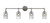 Toltec Lighting - 184-AS-310 - Four Light Bath Bar - Vintage - Aged Silver