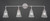 Toltec Lighting - 184-AS-729 - Four Light Bath Bar - Vintage - Aged Silver