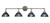 Toltec Lighting - 184-AS-9955 - Four Light Bath Bar - Vintage - Aged Silver