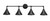 Toltec Lighting - 184-DG-410 - Four Light Bath Bar - Vintage - Dark Granite