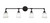 Toltec Lighting - 184-DG-460 - Four Light Bath Bar - Vintage - Dark Granite