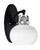 Toltec Lighting - 1931-MBBN-212 - One Light Wall Sconce - Easton - Matte Black & Brushed Nickel