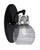 Toltec Lighting - 1931-MBBN-5112 - One Light Wall Sconce - Easton - Matte Black & Brushed Nickel