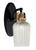 Toltec Lighting - 1931-MBBR-4253 - One Light Wall Sconce - Easton - Matte Black & Brass