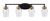 Toltec Lighting - 1934-MBBR-210 - Four Light Bath Bar - Easton - Matte Black & Brass