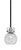 Toltec Lighting - 1941-MBBN-4102 - One Light Mini Pendant - Easton - Matte Black & Brushed Nickel