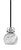 Toltec Lighting - 1941-MBBN-4109 - One Light Mini Pendant - Easton - Matte Black & Brushed Nickel