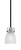 Toltec Lighting - 1941-MBBN-500 - One Light Mini Pendant - Easton - Matte Black & Brushed Nickel