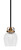 Toltec Lighting - 1941-MBBR-4810 - One Light Mini Pendant - Easton - Matte Black & Brass