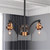 Easton Three Light Chandelier (1943-MBBR-4119)