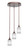 Toltec Lighting - 2143-BRZ-3001 - Three Light Cluster Pendalier - Empire - Bronze