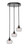 Toltec Lighting - 2143-ES-202 - Three Light Cluster Pendalier - Empire - Espresso