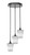 Toltec Lighting - 2143-ES-4031 - Three Light Cluster Pendalier - Empire - Espresso