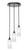Toltec Lighting - 2143-ES-4091 - Three Light Cluster Pendalier - Empire - Espresso