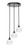 Toltec Lighting - 2143-ES-4101 - Three Light Cluster Pendalier - Empire - Espresso