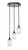 Toltec Lighting - 2143-ES-531 - Three Light Cluster Pendalier - Empire - Espresso