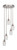 Toltec Lighting - 2145-BN-210 - Five Light Pendalier - Empire - Brushed Nickel