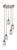 Toltec Lighting - 2145-BN-3002 - Five Light Pendalier - Empire - Brushed Nickel