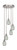 Toltec Lighting - 2145-BN-4165 - Five Light Pendalier - Empire - Brushed Nickel