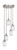 Toltec Lighting - 2145-BN-531 - Five Light Pendalier - Empire - Brushed Nickel
