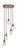 Toltec Lighting - 2145-BRZ-210 - Five Light Pendalier - Empire - Bronze