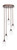 Toltec Lighting - 2145-BRZ-4021 - Five Light Pendalier - Empire - Bronze