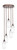 Toltec Lighting - 2145-BRZ-4041 - Five Light Pendalier - Empire - Bronze