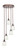 Toltec Lighting - 2145-BRZ-460 - Five Light Pendalier - Empire - Bronze