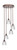 Toltec Lighting - 2145-BRZ-500 - Five Light Pendalier - Empire - Bronze