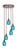 Toltec Lighting - 2145-BRZ-5055 - Five Light Pendalier - Empire - Bronze