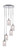 Toltec Lighting - 2145-CH-300 - Five Light Pendalier - Empire - Chrome