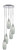 Toltec Lighting - 2145-CH-416 - Five Light Pendalier - Empire - Chrome