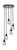 Toltec Lighting - 2145-MB-3002 - Five Light Pendalier - Empire - Matte Black