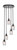 Toltec Lighting - 2145-MB-4250 - Five Light Pendalier - Empire - Matte Black