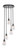 Toltec Lighting - 2145-MB-461 - Five Light Pendalier - Empire - Matte Black