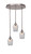 Toltec Lighting - 2183-BN-4462 - Three Light Pendalier - Empire - Brushed Nickel