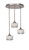 Toltec Lighting - 2183-BN-4492 - Three Light Pendalier - Empire - Brushed Nickel