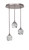 Toltec Lighting - 2183-BN-4819 - Three Light Pendalier - Empire - Brushed Nickel